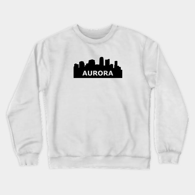 Aurora Skyline Crewneck Sweatshirt by gulden